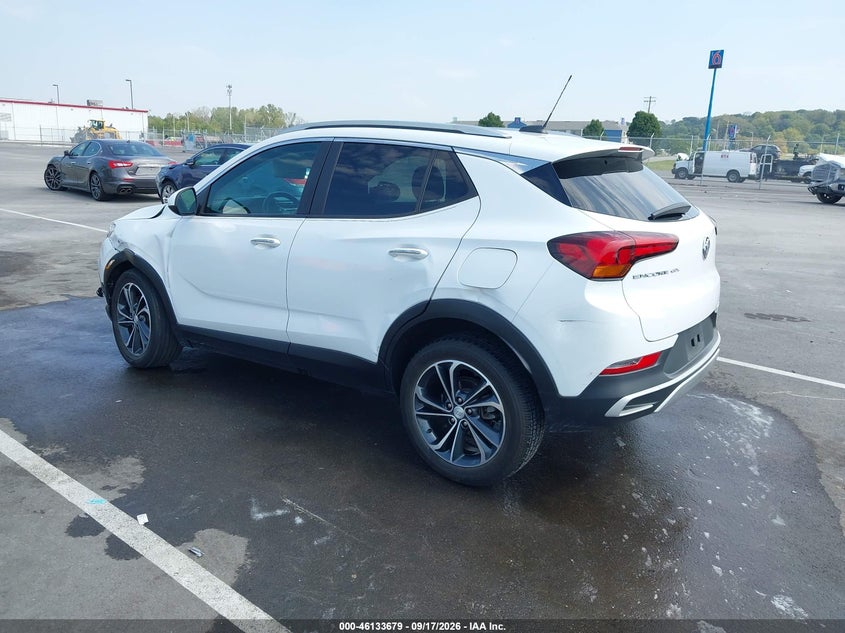 Vin: kl4mmdsl7lb123916, lot: 46633412, buick encore gx fwd select 20203