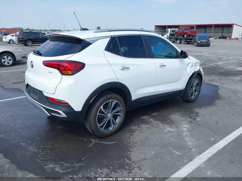 Vin: kl4mmdsl7lb123916, lot: 46633412, buick encore gx fwd select 20204