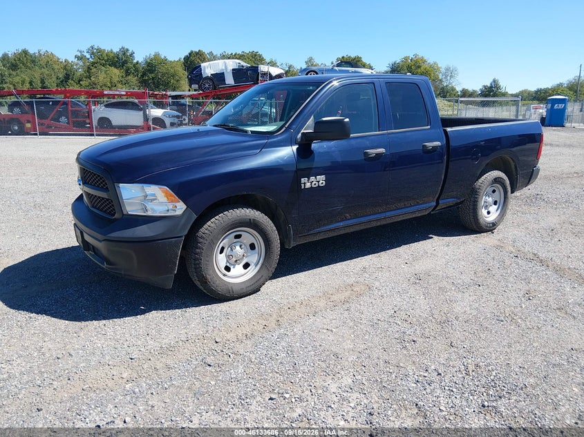 Vin: 1c6rr6fg8hs764951, lot: 46633419, ram 1500 tradesman  4x2 6'4 box 20172