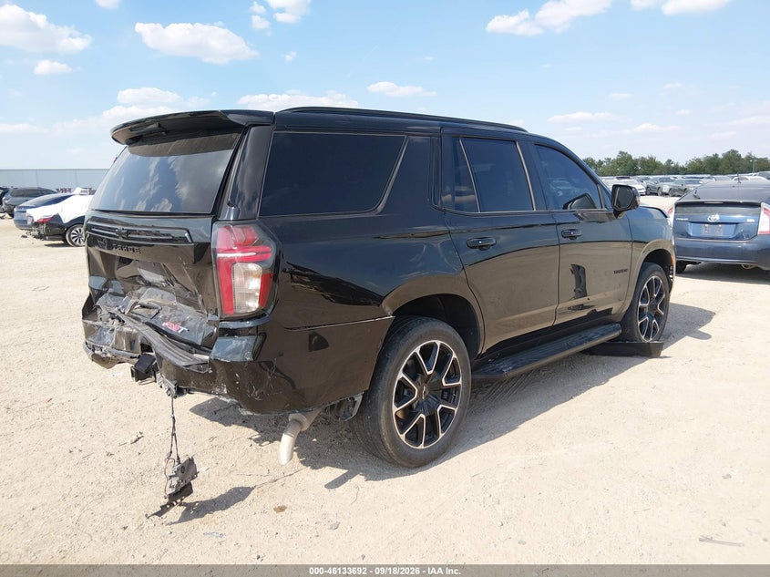 Vin: 1gnskrkd9rr316844, lot: 46633425, chevrolet tahoe 4wd rst 20244
