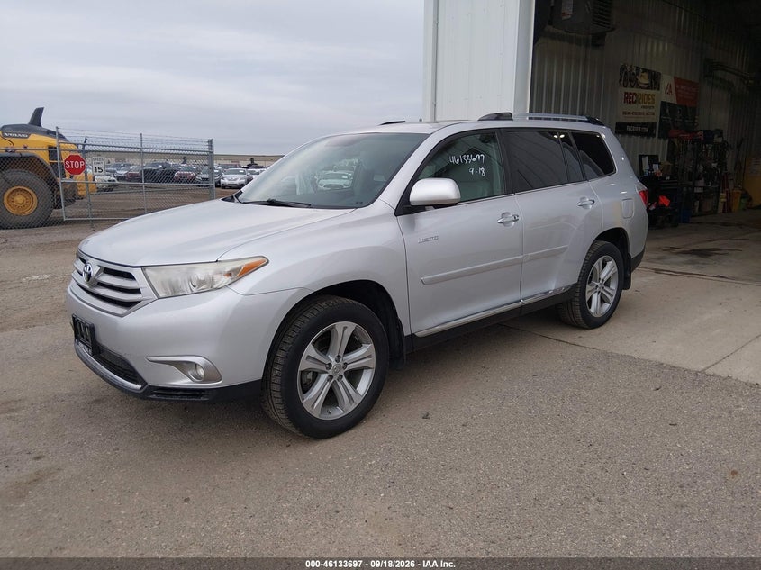 Vin: 5tddk3eh3cs111056, lot: 46633430, toyota highlander limited v6 20122
