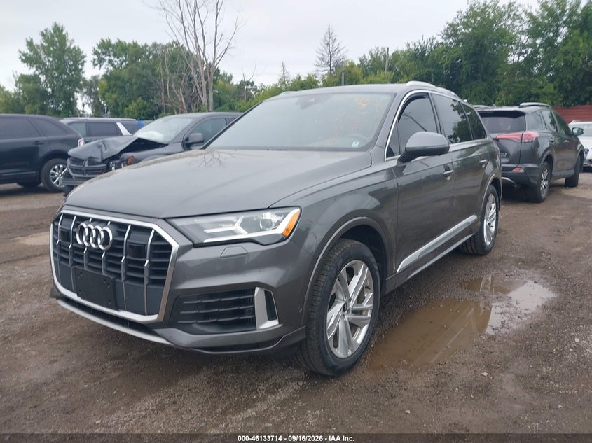Vin: wa1lxaf72md038342, lot: 46633448, audi q7 premium plus 55 tfsi quattro tiptronic 20212