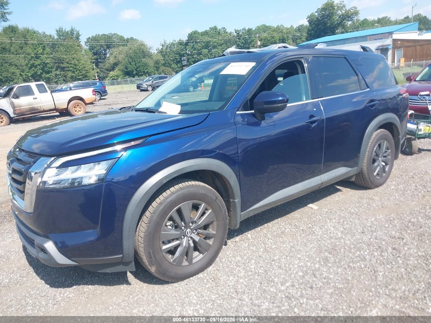 Vin: 5n1dr3bbxnc218388, lot: 46633463, nissan pathfinder sv 2wd 20222
