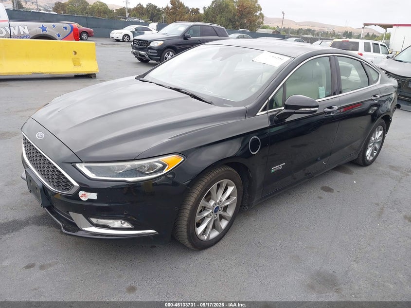 Vin: 3fa6p0su2hr350933, lot: 46633464, ford fusion energi platinum 20172
