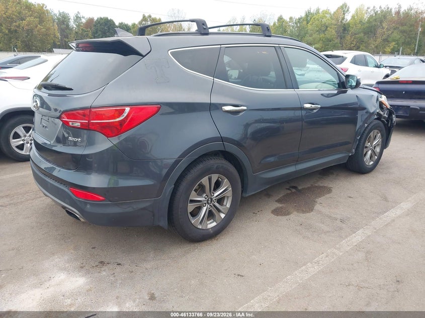 Vin: 5xyzu3lb5gg314192, lot: 46633499, hyundai santa fe sport 2.4l 20164