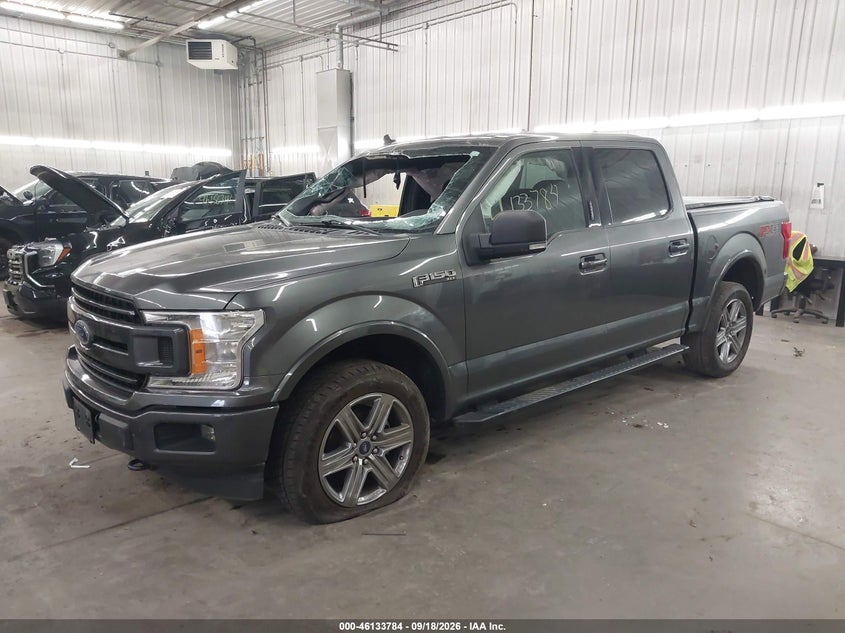 Vin: 1ftew1ep2kfa41472, lot: 46633517, ford f-150 xlt 20192
