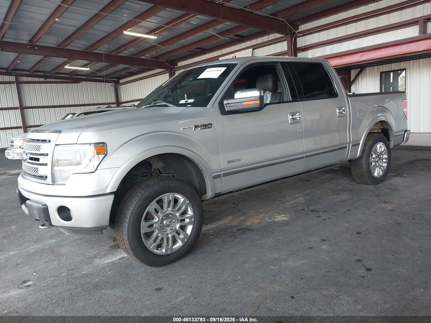 Vin: 1ftfw1et9dfc16594, lot: 46633526, ford f-150 platinum 20132