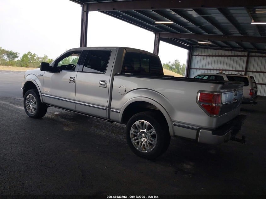 Vin: 1ftfw1et9dfc16594, lot: 46633526, ford f-150 platinum 20133