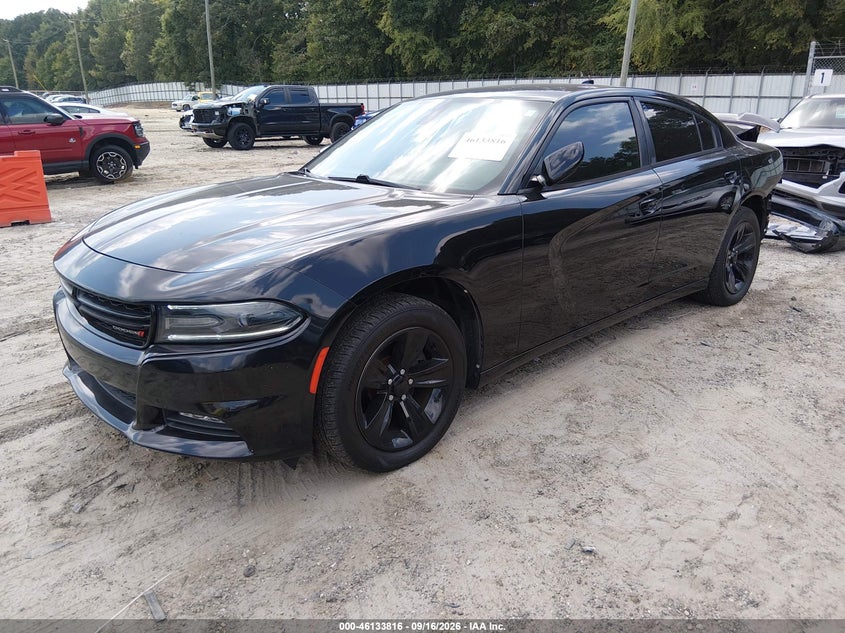 Vin: 2c3cdxhg2gh112742, lot: 46633549, dodge charger sxt 20162