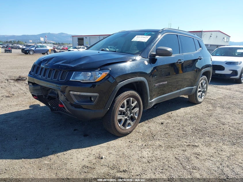 Vin: 3c4njddb8jt128741, lot: 46633558, jeep compass trailhawk 4x4 20182
