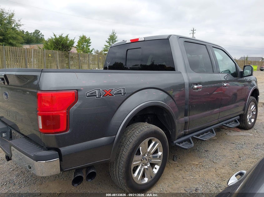 Vin: 1ftew1epxjfc93288, lot: 46633559, ford f-150 lariat 20184