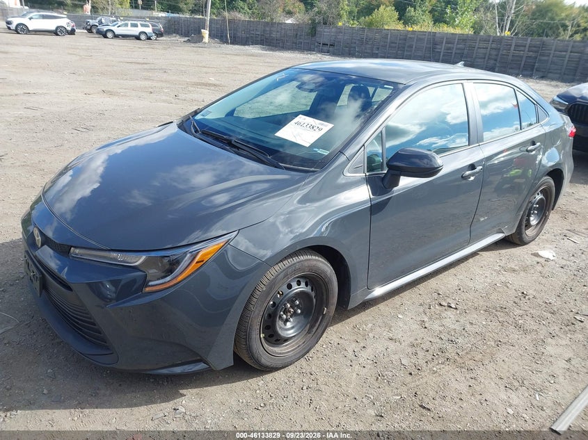 Vin: 5yfb4mde1sp318308, lot: 46633562, toyota corolla le 20252