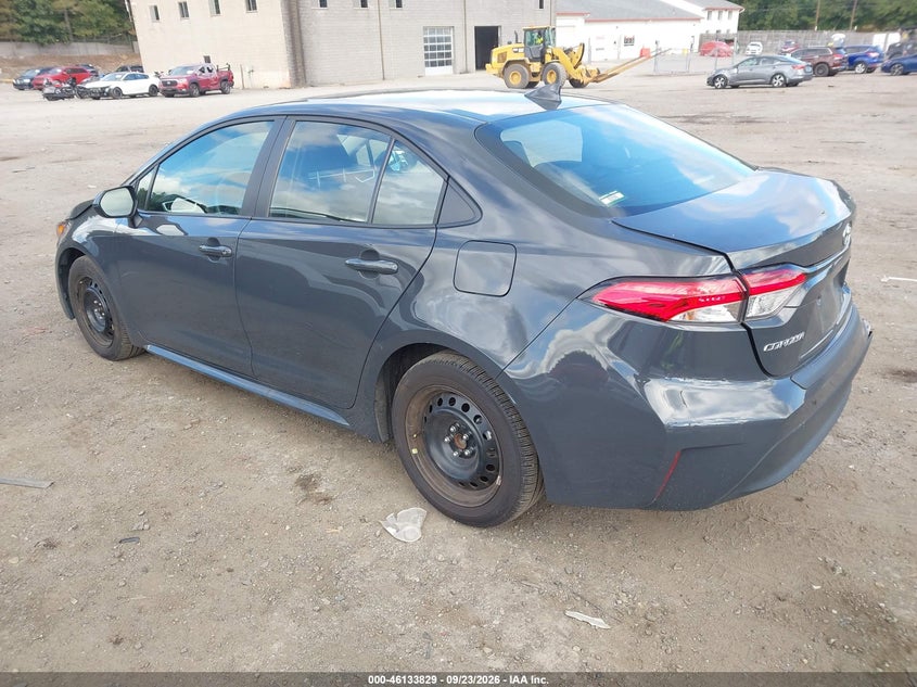 Vin: 5yfb4mde1sp318308, lot: 46633562, toyota corolla le 20253
