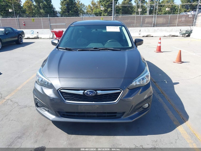 SUBARU IMPREZA 2019 VIN 4S3GTAA63K3750007