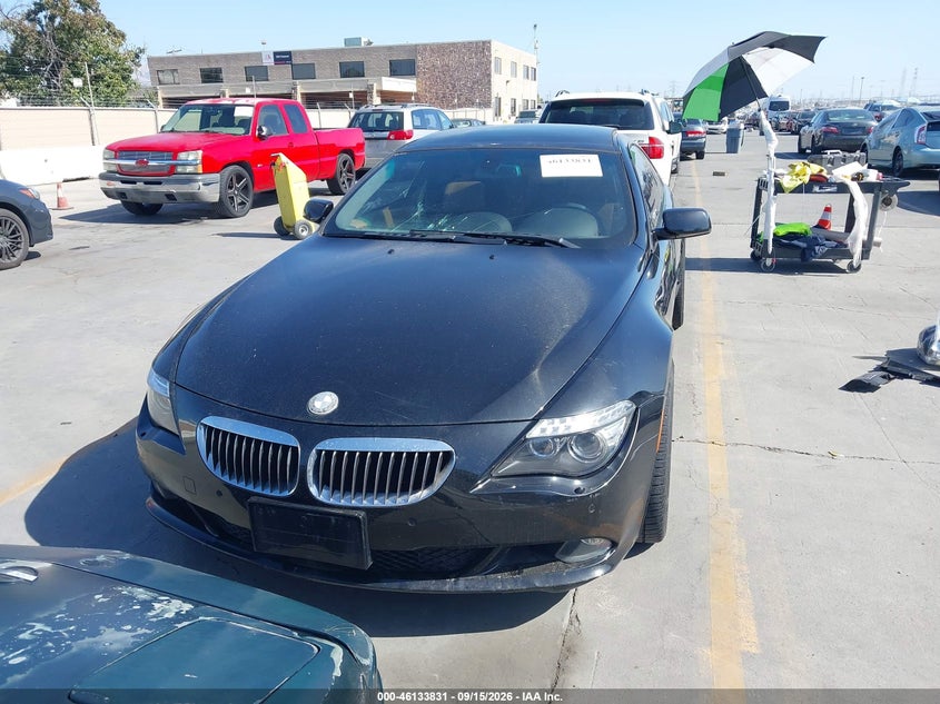 BMW 650I 2008 VIN WBAEA53578CV91345