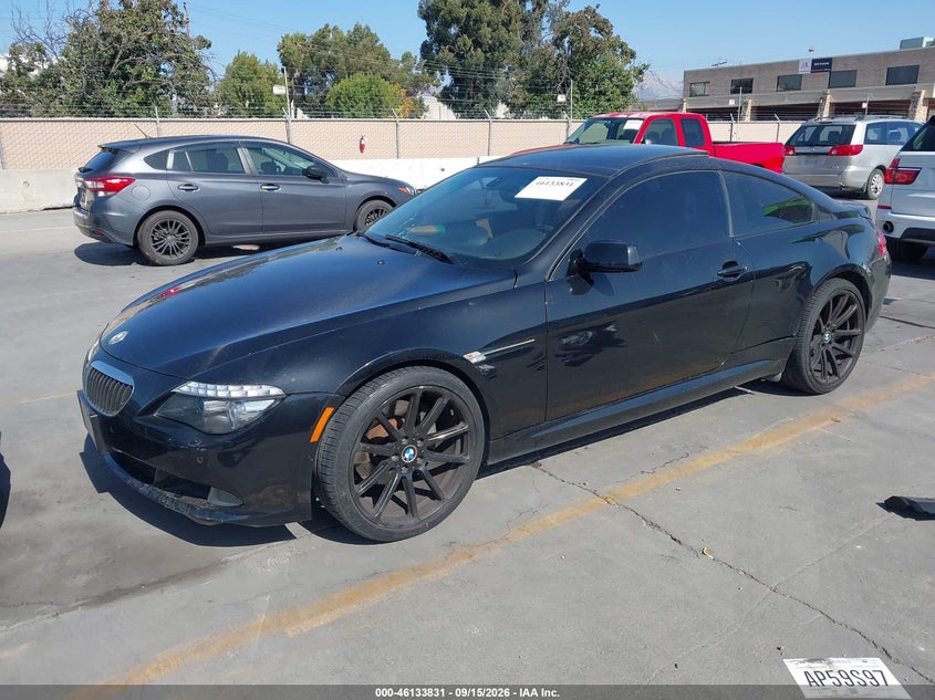 BMW 650I 2008 VIN WBAEA53578CV91345