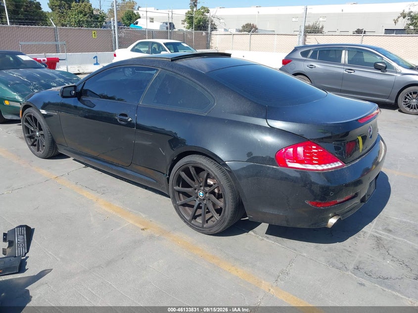 BMW 650I 2008 VIN WBAEA53578CV91345