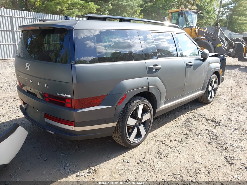 Vin: 5nmp3dg19rh013273, lot: 46633565, hyundai santa fe hybrid limited 20244
