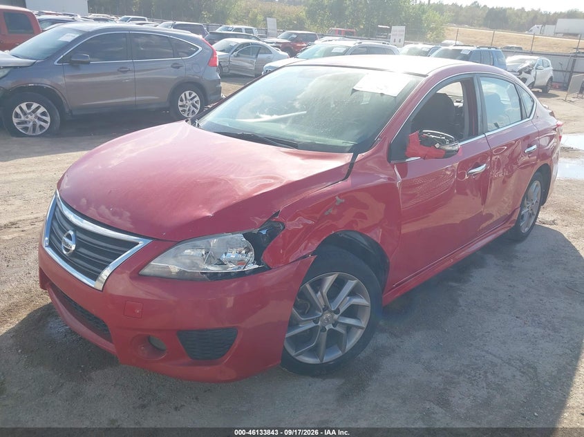 Vin: 3n1ab7ap4fy368900, lot: 46633576, nissan sentra sr 20152