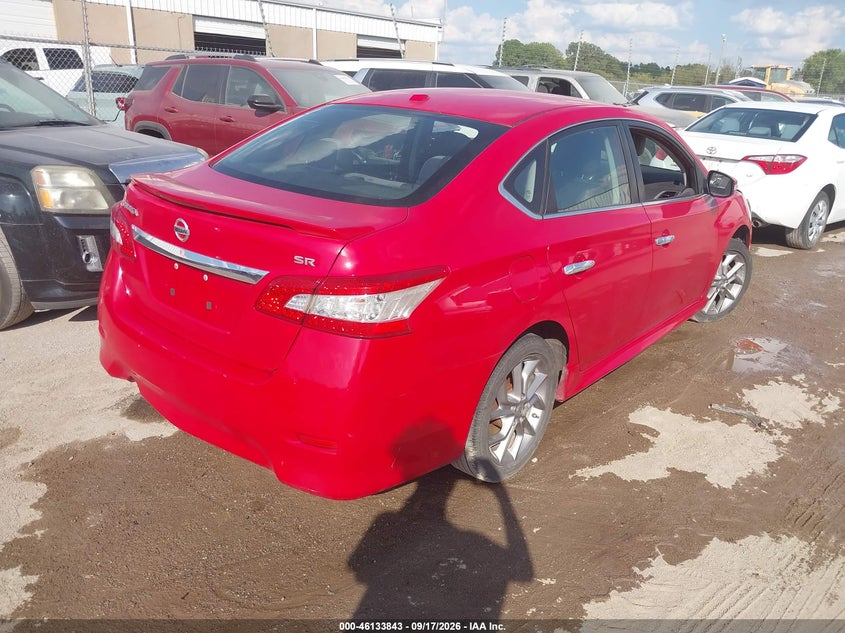Vin: 3n1ab7ap4fy368900, lot: 46633576, nissan sentra sr 20154