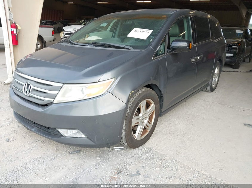 Vin: 5fnrl5h97cb097606, lot: 46633583, honda odyssey touring/touring elite 20122
