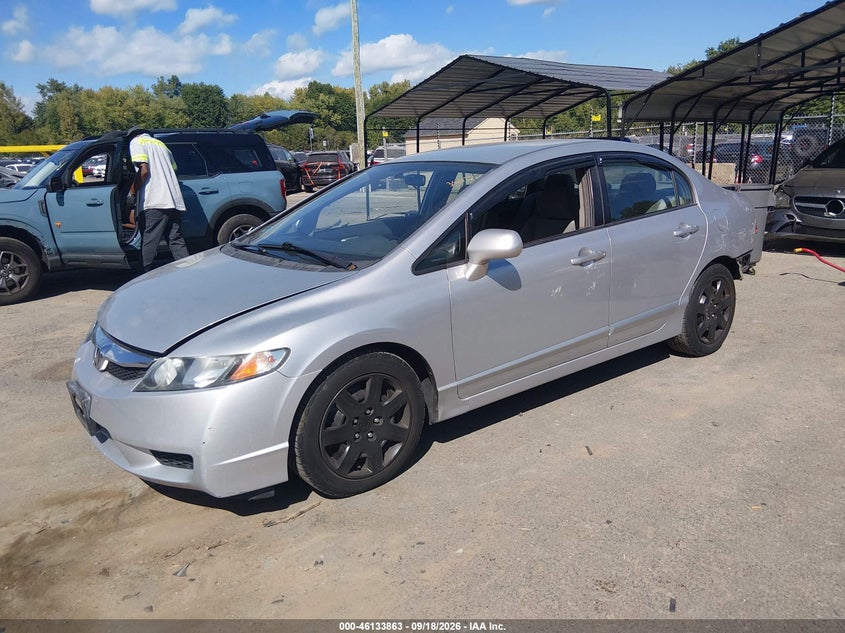 2011 Honda Civic, Удар ззаду, IAAI, VIN 2HGFA1F55BH307115 — фото 2