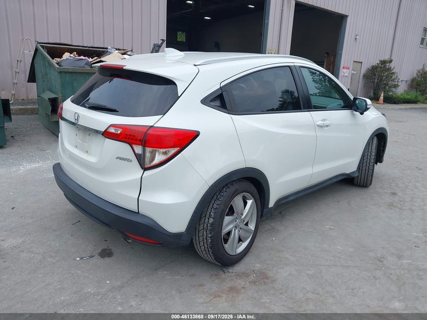 Vin: 3czru6h53lm705613, lot: 46633601, honda hr-v awd ex 20204