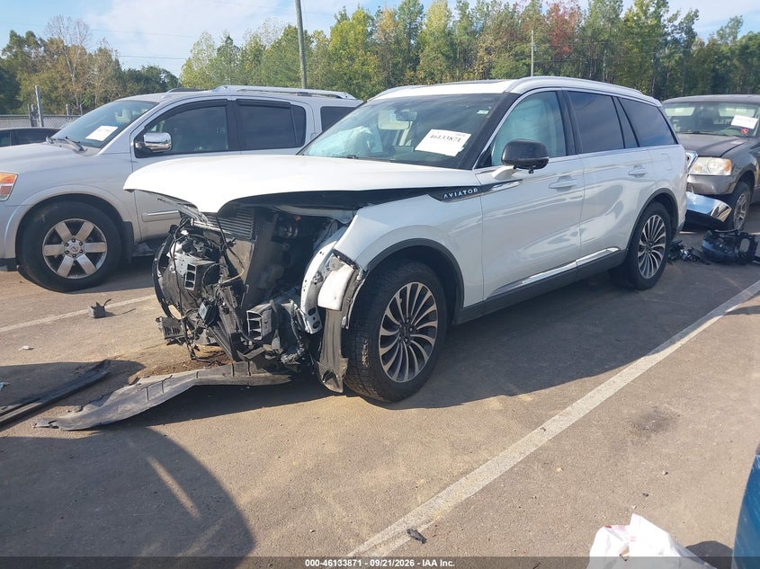 Vin: 5lm5j7wc6lgl08923, lot: 46633604, lincoln aviator reserve 20202