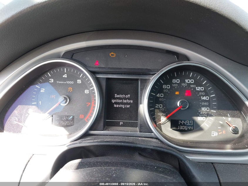 2013 AUDI Q7 auction photo 7
