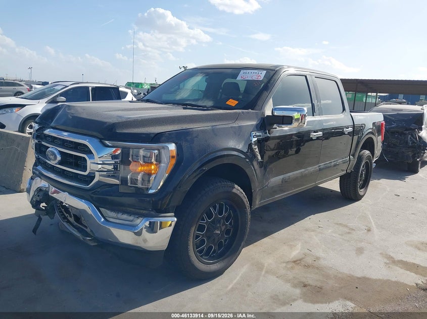 Vin: 1ftfw1e5xmfa73690, lot: 46633647, ford f-150 xlt 20212