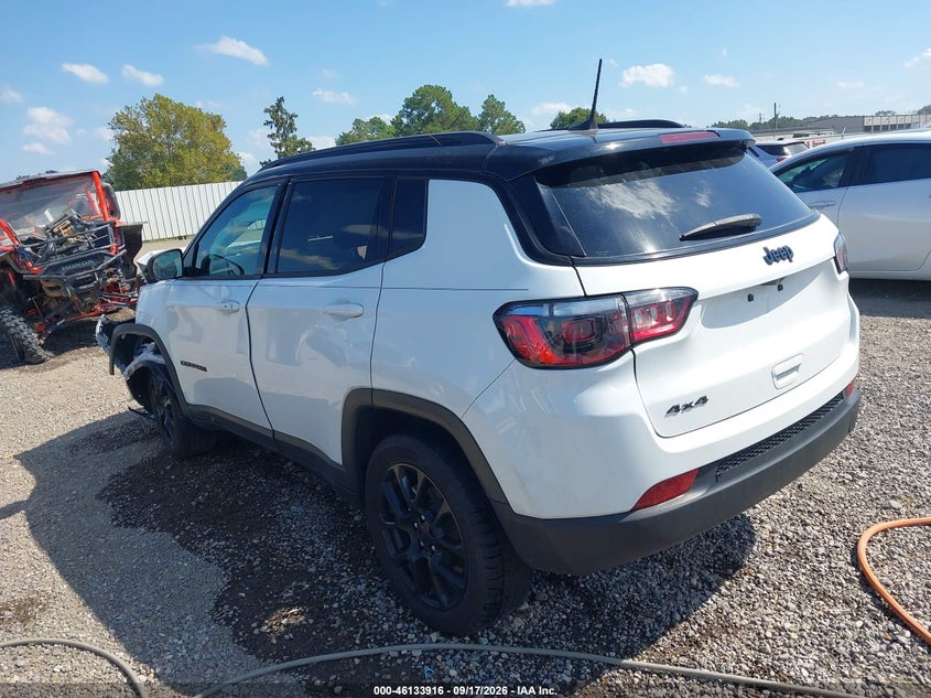 Vin: 3c4njdbn7pt530529, lot: 46633649, jeep compass altitude 4x4 20233