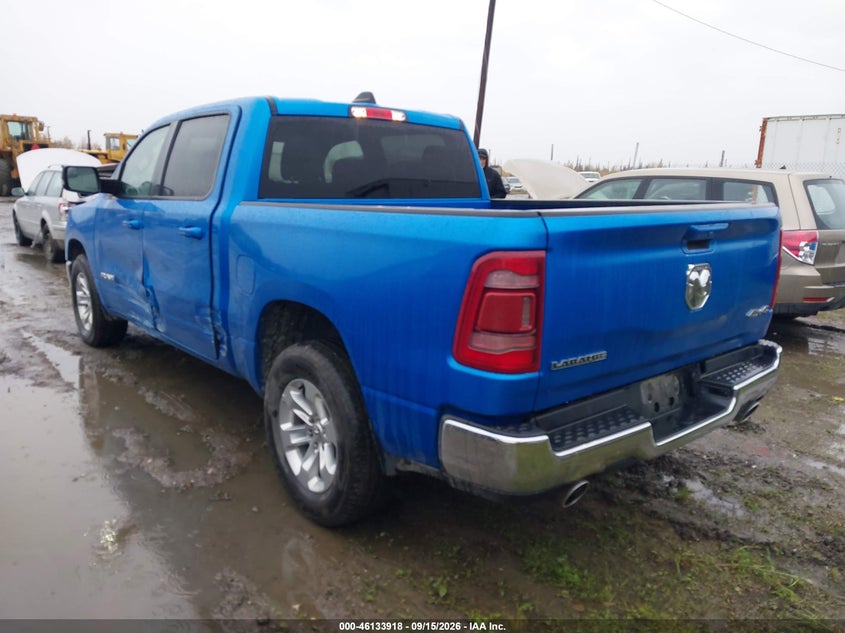 Vin: 1c6srfjt5rn206710, lot: 46633651, ram 1500 laramie  4x4 5'7 box 20243