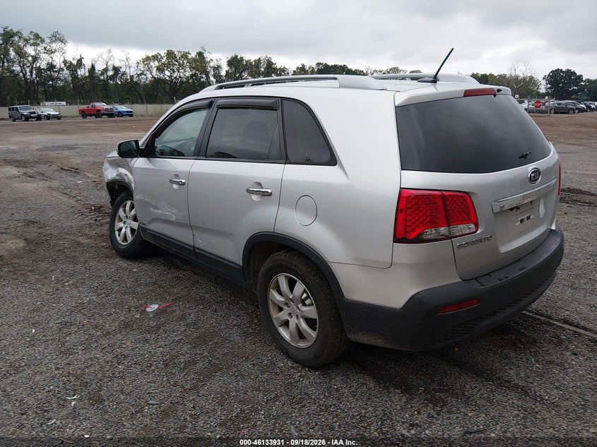 Vin: 5xyktca18bg182407, lot: 46633667, kia sorento lx 20113