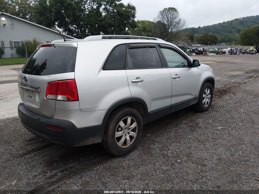 Vin: 5xyktca18bg182407, lot: 46633667, kia sorento lx 20114