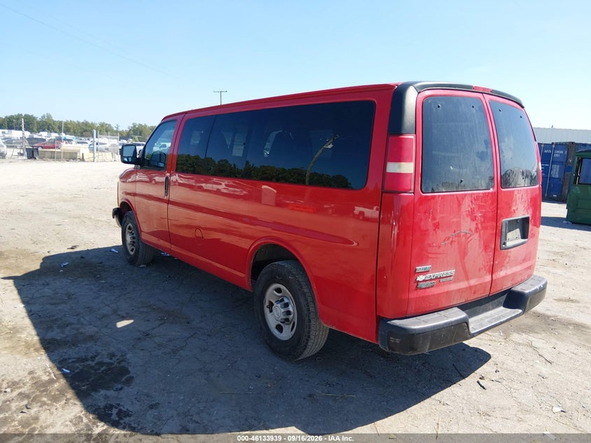 Vin: 1gawgpfa1b1112455, lot: 46633673, chevrolet express 2500 ls 20113
