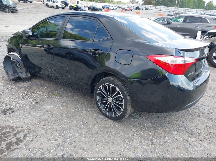 Vin: 2t1burhe8fc465951, lot: 46633676, toyota corolla s plus 20153