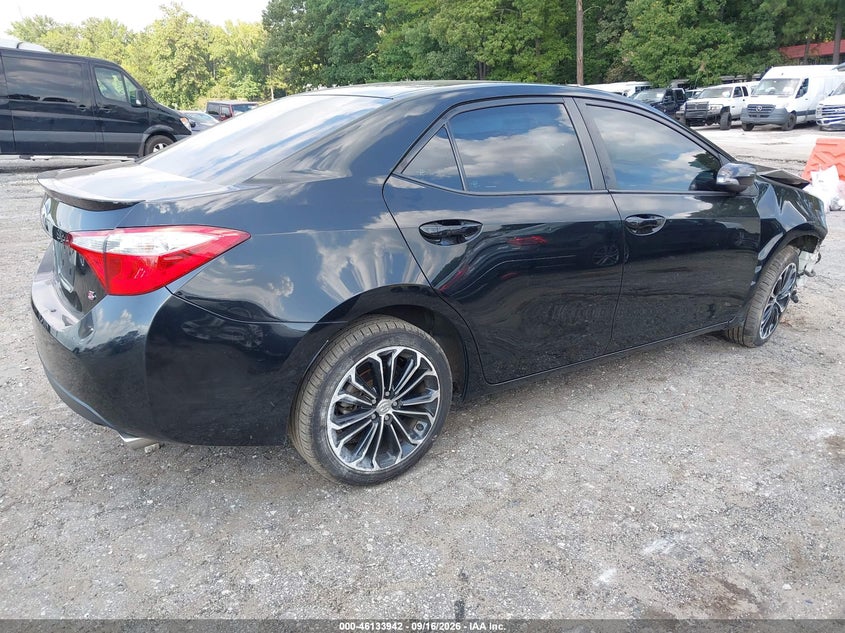Vin: 2t1burhe8fc465951, lot: 46633676, toyota corolla s plus 20154