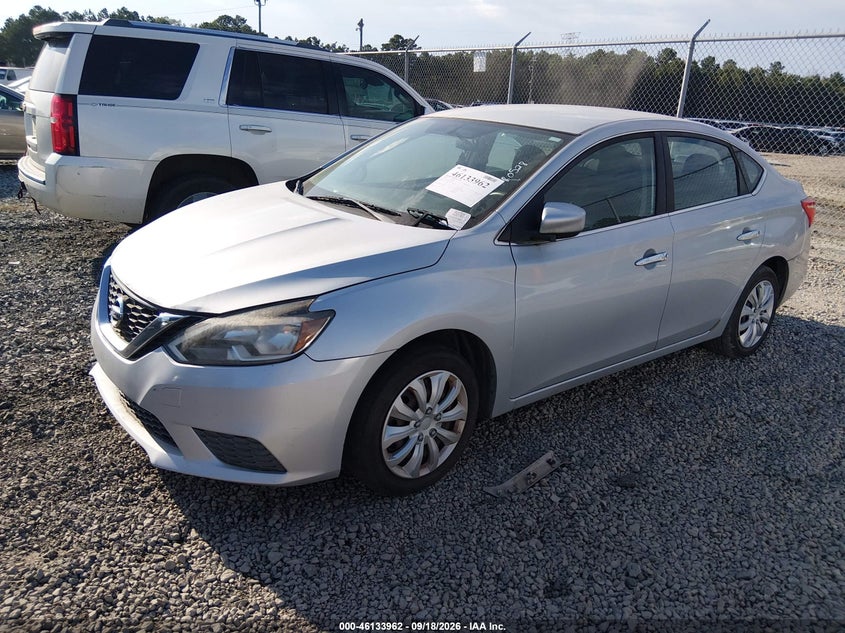 Vin: 3n1ab7ap6gl667061, lot: 46633696, nissan sentra fe+ s/s/sl/sr/sv 20162