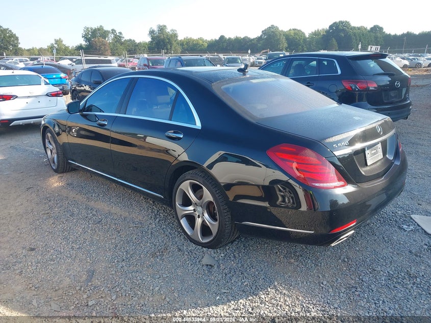 Vin: wddug8cb2ea050477, lot: 46633698, mercedes-benz s 550 20143