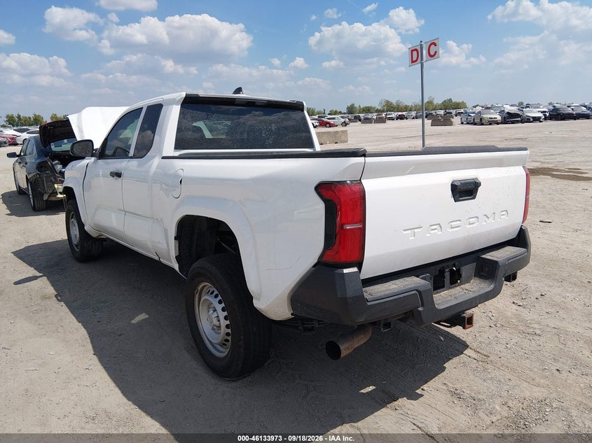 Vin: 3tyjdahn8st031144, lot: 46633707, toyota tacoma sr 20253