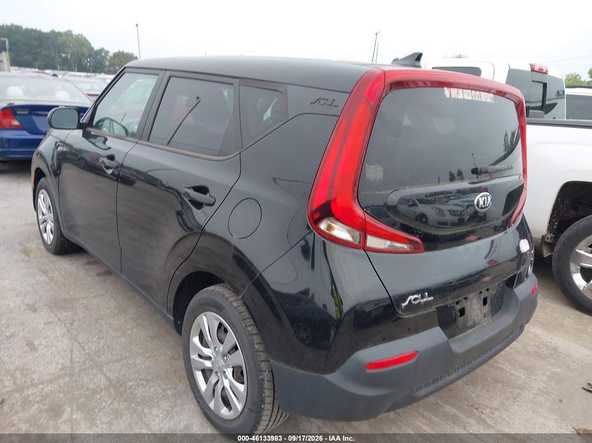 Vin: kndj23au9m7125061, lot: 46633717, kia soul lx 20213