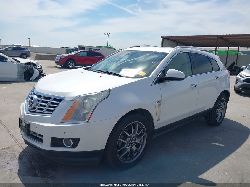 2016 Cadillac SRX, Град, IAAI, VIN 3GYFNDE38GS543583 — фото 2