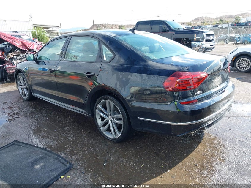 Vin: 1vwaa7a32jc013221, lot: 46633780, volkswagen passat 2.0t r-line/2.0t s 20183