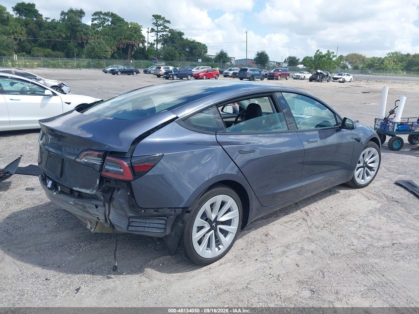 Vin: 5yj3e1ea7nf329311, lot: 46633784, tesla model 3 rear-wheel drive 20224