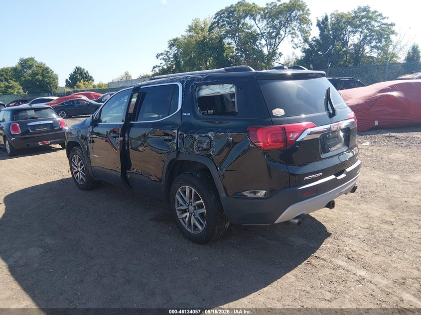 Vin: 1gkknsls3kz301092, lot: 46633791, gmc acadia sle-2 20193