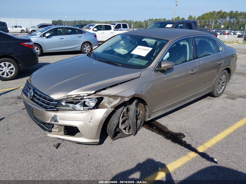 Vin: 1vwat7a33gc020195, lot: 46633794, volkswagen passat 1.8t s 20162