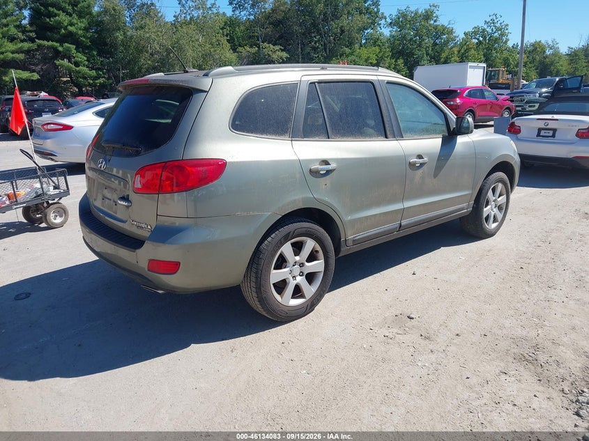 2008 HYUNDAI SANTA FE auction photo 4