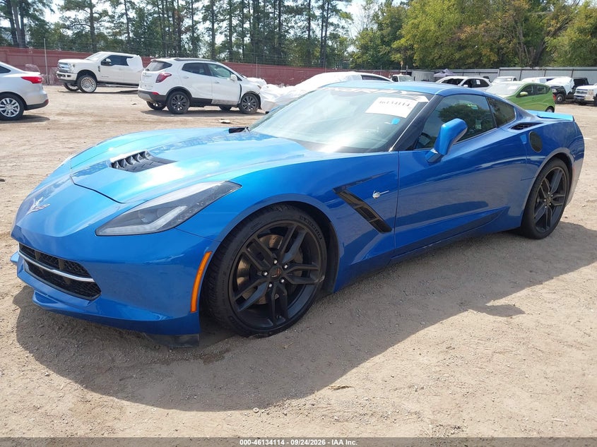 Vin: 1g1ym2d73e5103135, lot: 46633848, chevrolet corvette stingray z51 20142