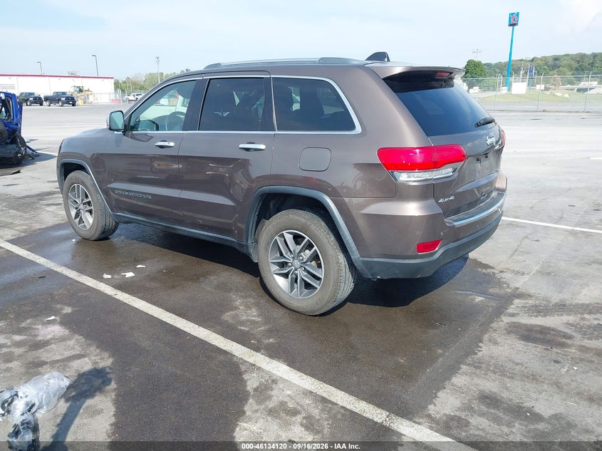 Vin: 1c4rjfbg9hc764778, lot: 46633854, jeep grand cherokee limited 4x4 20173