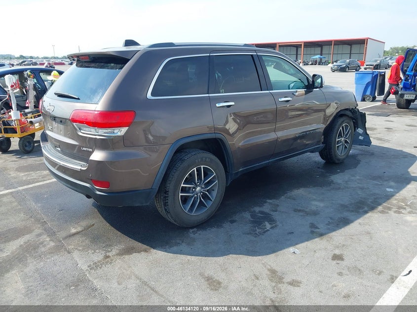 Vin: 1c4rjfbg9hc764778, lot: 46633854, jeep grand cherokee limited 4x4 20174